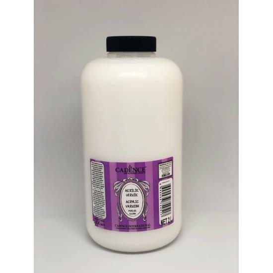 Cadence Su Bazlı Vernik 2000 Ml Parlak