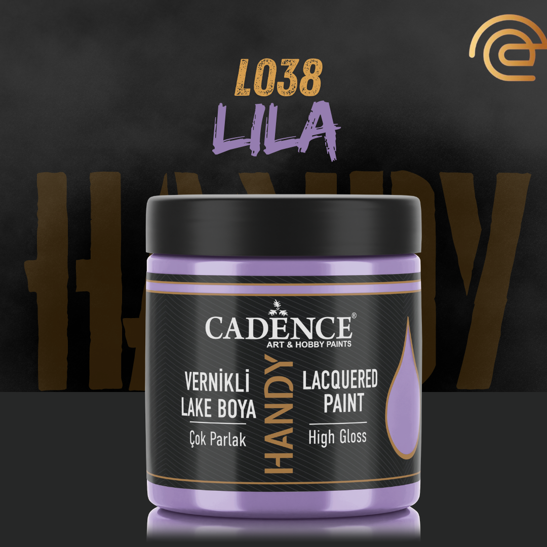 Cadence Vernikli Lake Boya L038 Lila 250ml