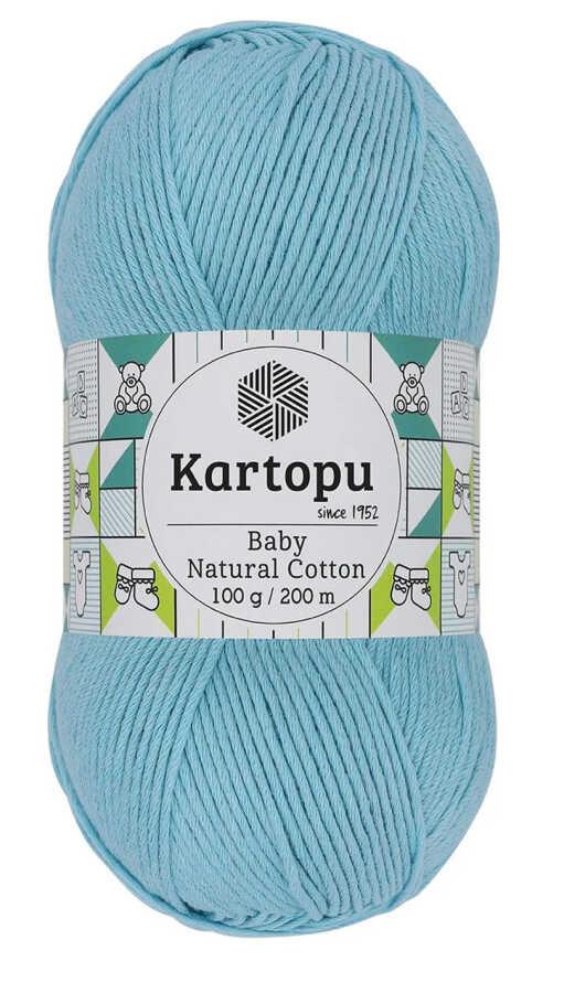 KARTOPU,BABY NATUREL COTTON K0551 AÇIK TURKUAZ