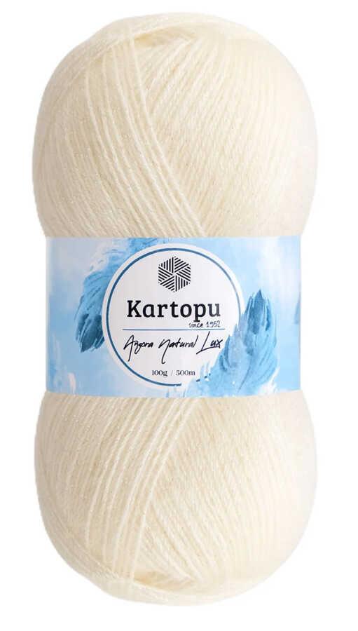 KARTOPU,ANGORA NATURAL LUX K0025 KREM