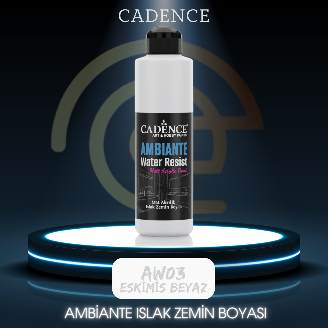 AW03 Eskimiş Beyaz Ambiante Islak Zemin Boyası 250ML + Katalizör 10GR
