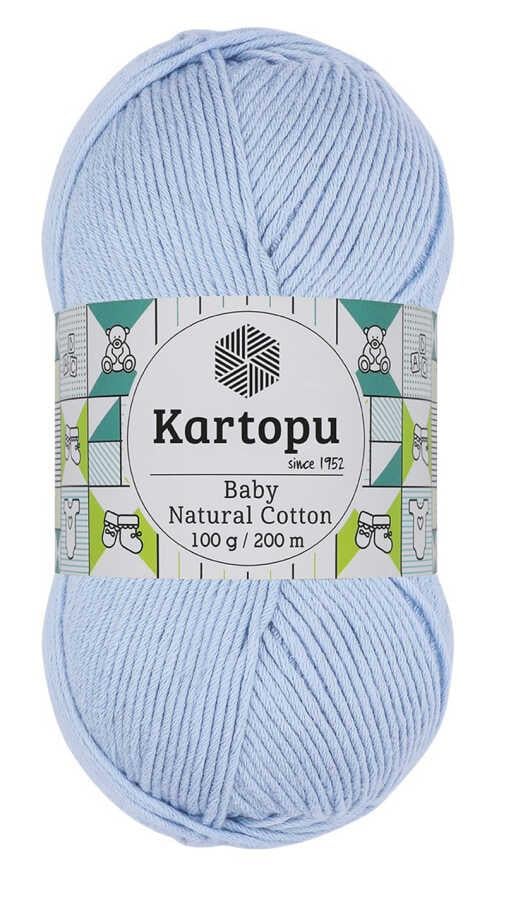 KARTOPU,BABY NATUREL COTTON K0544 BEBE MAVİ