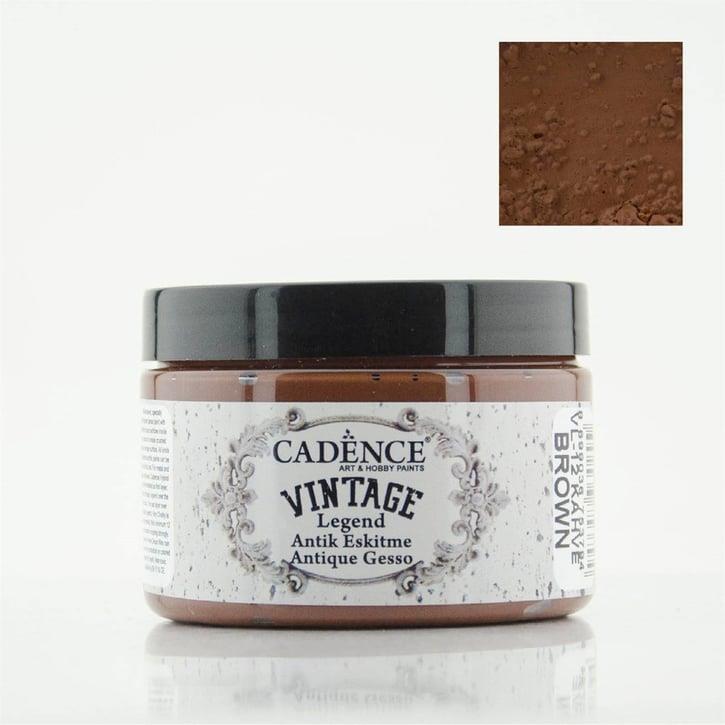 Cadence Vintage Legend - Antik Eskitme Boyası VL12 - Kahverengi