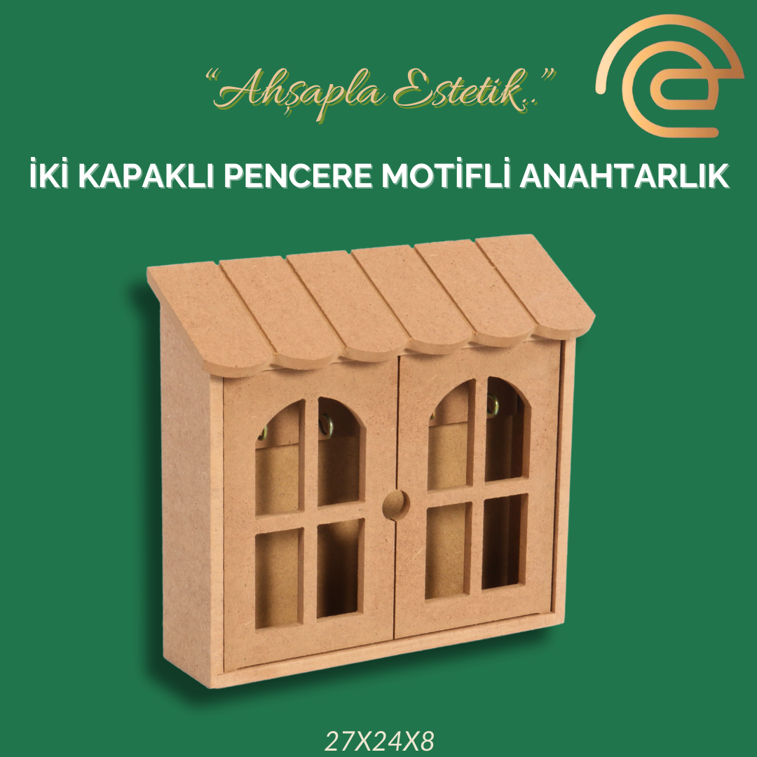 İKİ KAPAK PENCERE ANAHTARLIK
