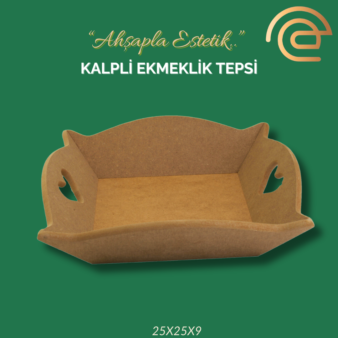 KALPLİ EKMEKLİK TEPSİ