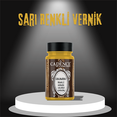 CADENCE CV01 Sarı Renkli Vernik 90ML