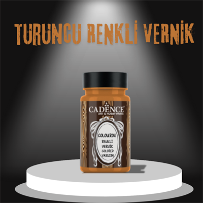 CADENCE CV02 Turuncu Renkli Vernik 90ML