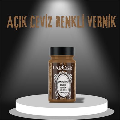 CADENCE CV12 Açık Ceviz Renkli Vernik 90ML