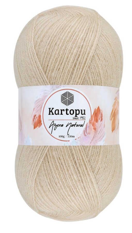 KARTOPU,ANGORA NATURAL K0855 TAŞ
