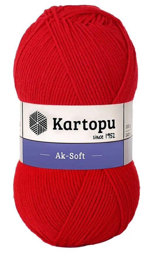 KARTOPU,AK-SOFT K0150 AÇIK KIRMIZI