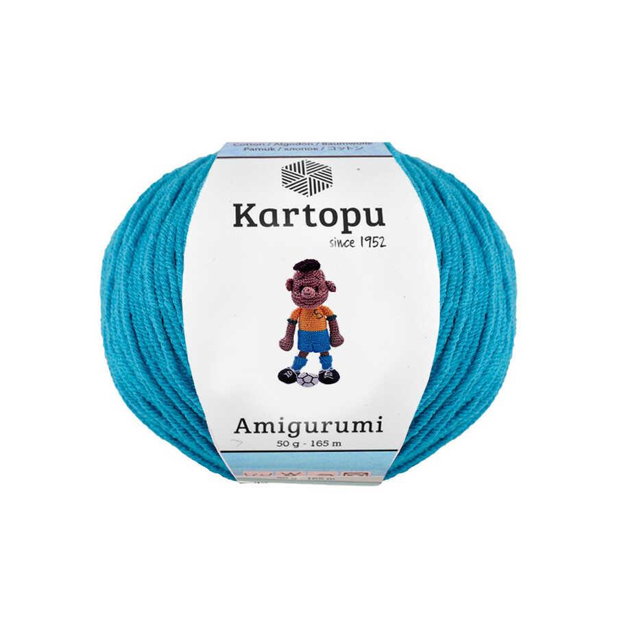 KARTOPU,AMİGURUMİ K0512 KOYU TURKUAZ