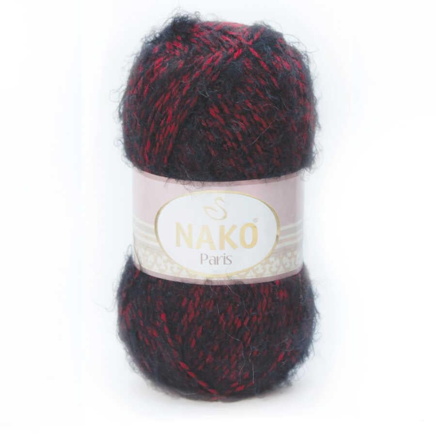 NAKO,PARİS 21306 KIRMIZI SİYAH MULİNE