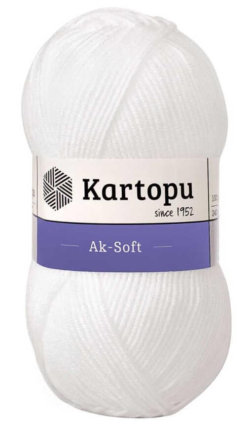 KARTOPU,AK-SOFT K0010 BEYAZ