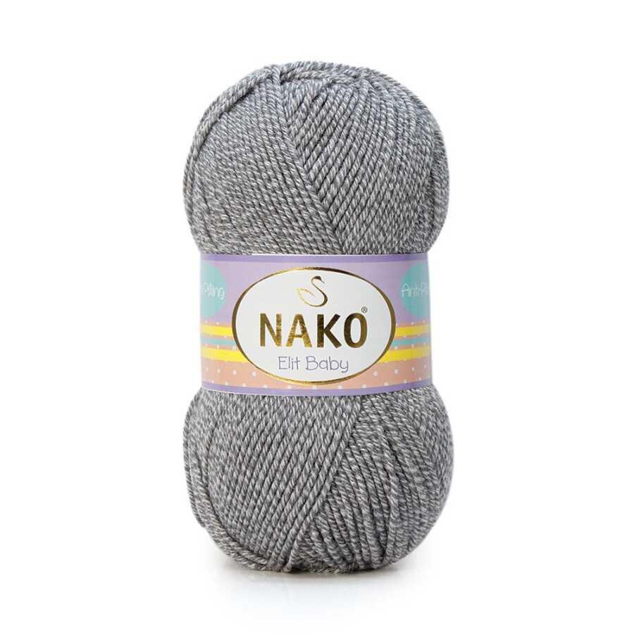 NAKO,ELİT BABY 21353 GRİ BEYAZ MULİNE