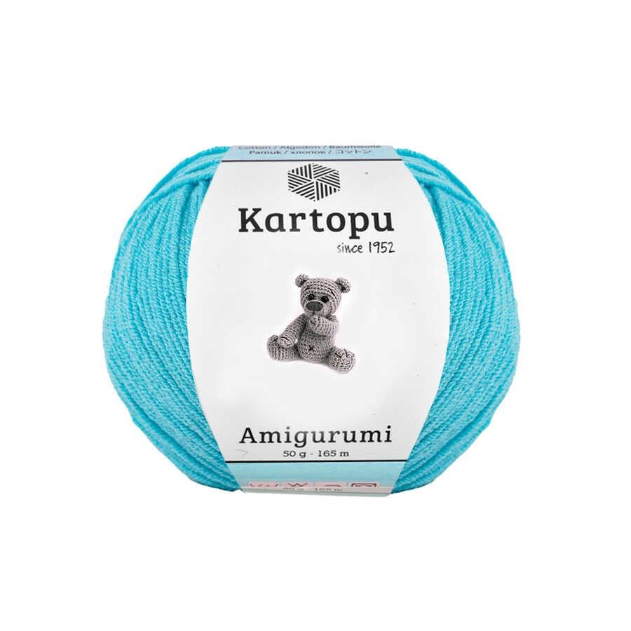 KARTOPU,AMİGURUMİ K0516 AÇIK TURKUAZ