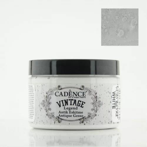 Cadence Vintage Legend - Antik Eskitme Boyası VL01 - Beyaz