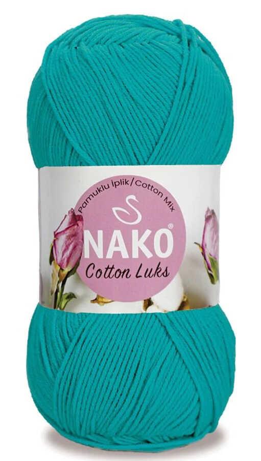 NAKO,COTTON LUKS 97581 KOYU TURKUAZ
