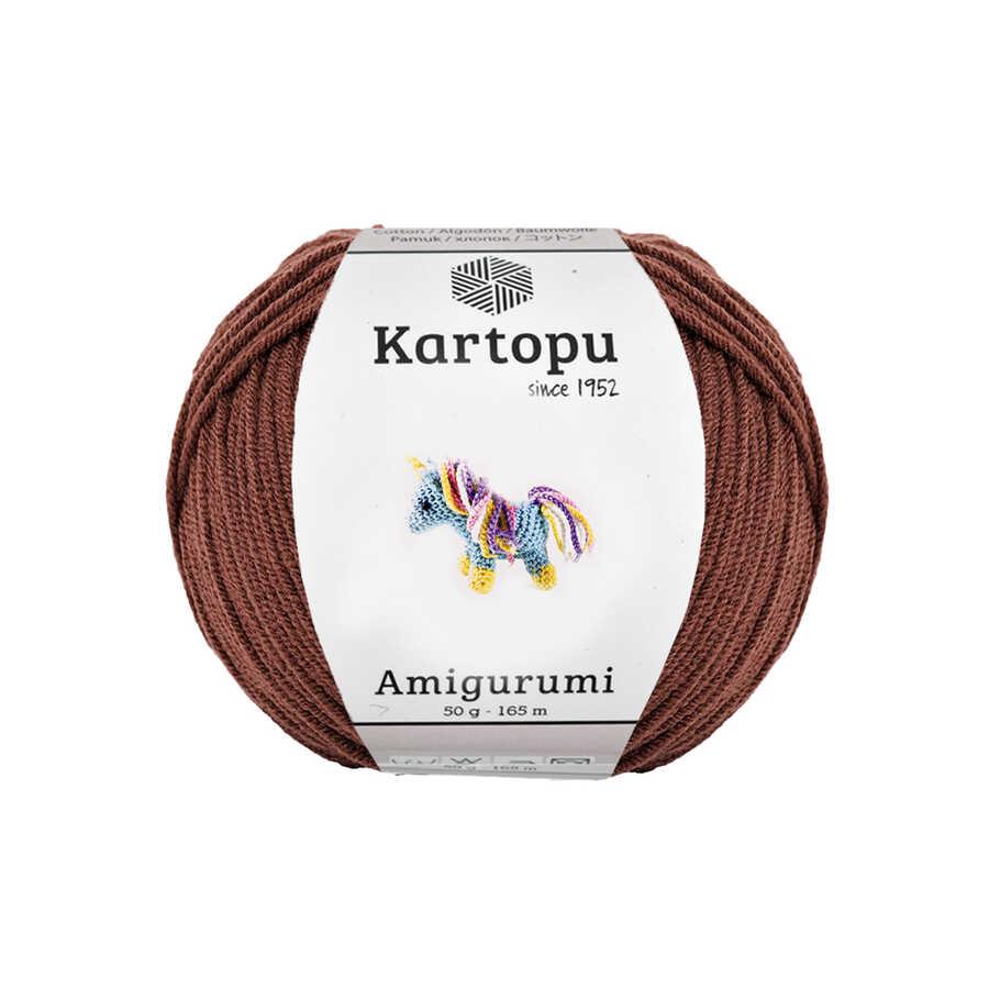 KARTOPU,AMİGURUMİ K0839 KOYU KAHVE