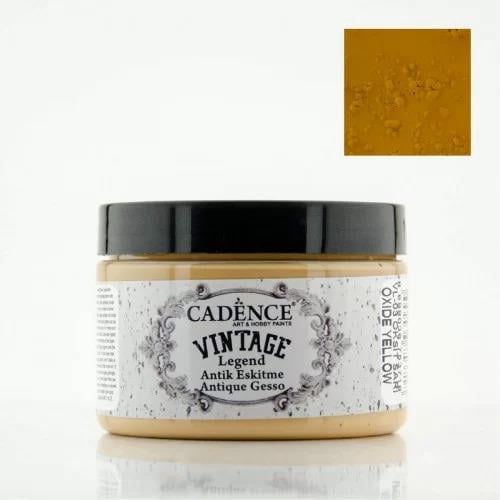Cadence Vintage Legend - Antik Eskitme Boyası VL03 - Oksit Sarı