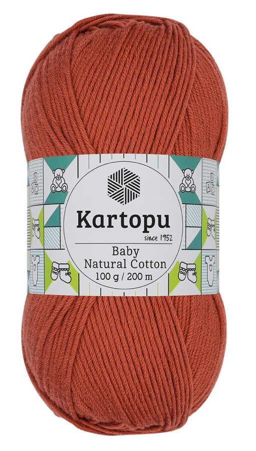 KARTOPU,BABY NATUREL COTTON K0269 MAT TURUNCU