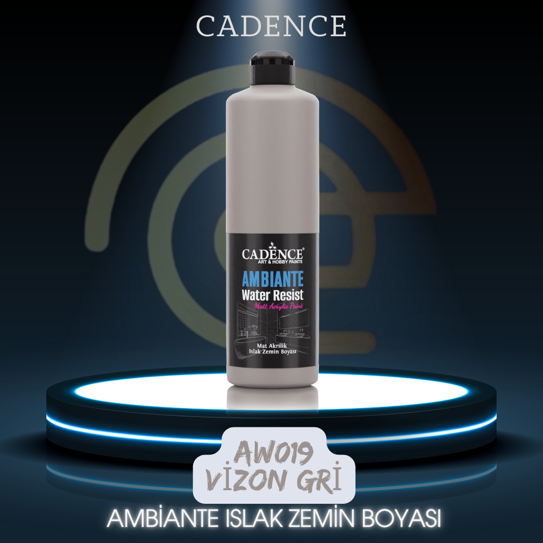 AW19 Vizon Gri Ambiante Islak Zemin Boyası 500ML + Katalizör 20GR
