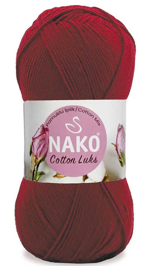 NAKO,COTTON LUKS 97575 BORDO