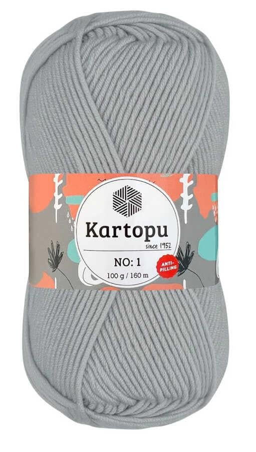 KARTOPU,NO 1 K0992 GÜMÜŞ GRİ