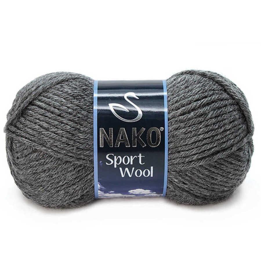 NAKO,SPORT WOOL 00193 KOYU GRİ MELANJ
