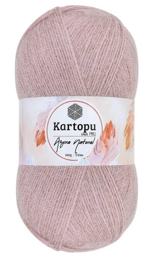 KARTOPU,ANGORA NATURAL K0758 GÜL KURUSU