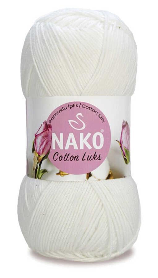 NAKO,COTTON LUKS 97569 BEYAZ