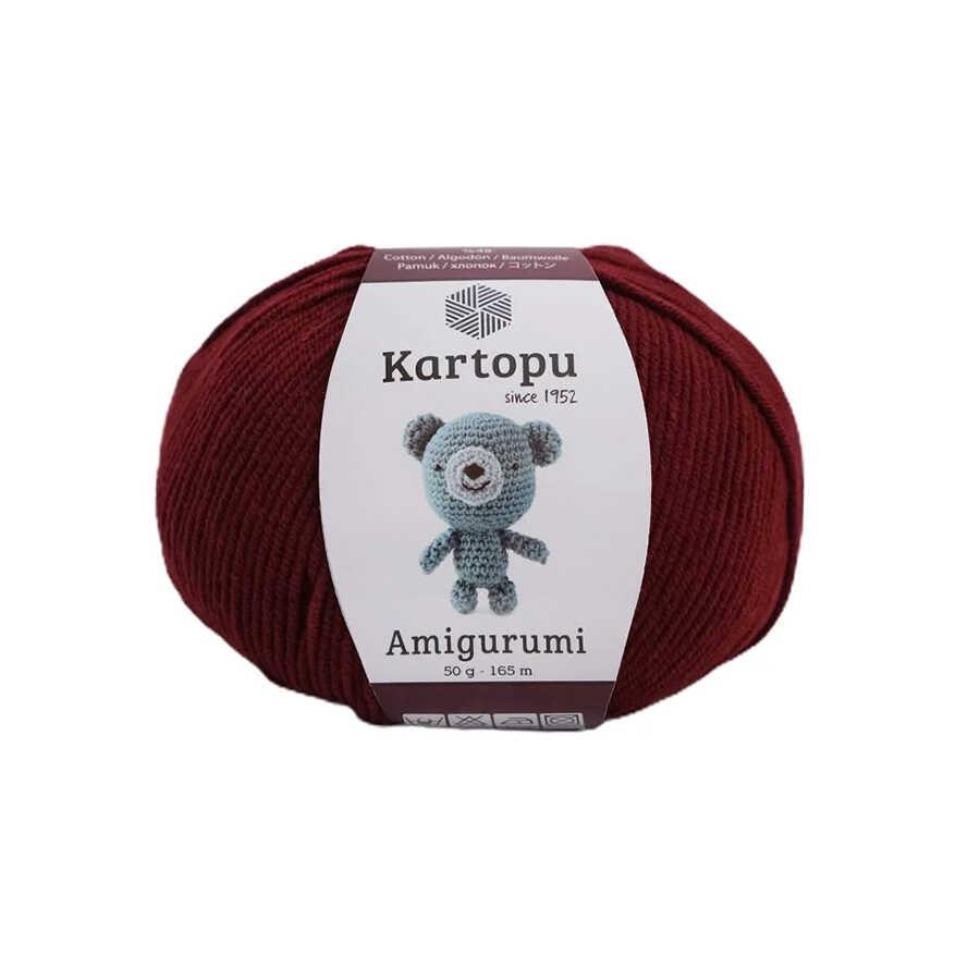 KARTOPU,AMİGURUMİ K0110 BORDO
