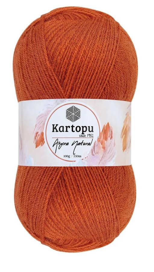 KARTOPU,ANGORA NATURAL K0263 KİREMİT