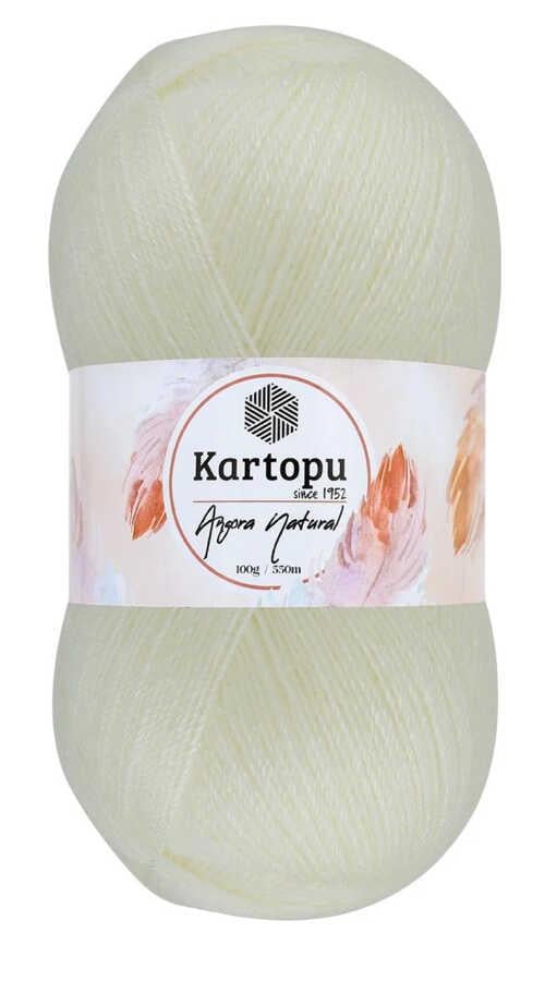 KARTOPU,ANGORA NATURAL K0025 KREM