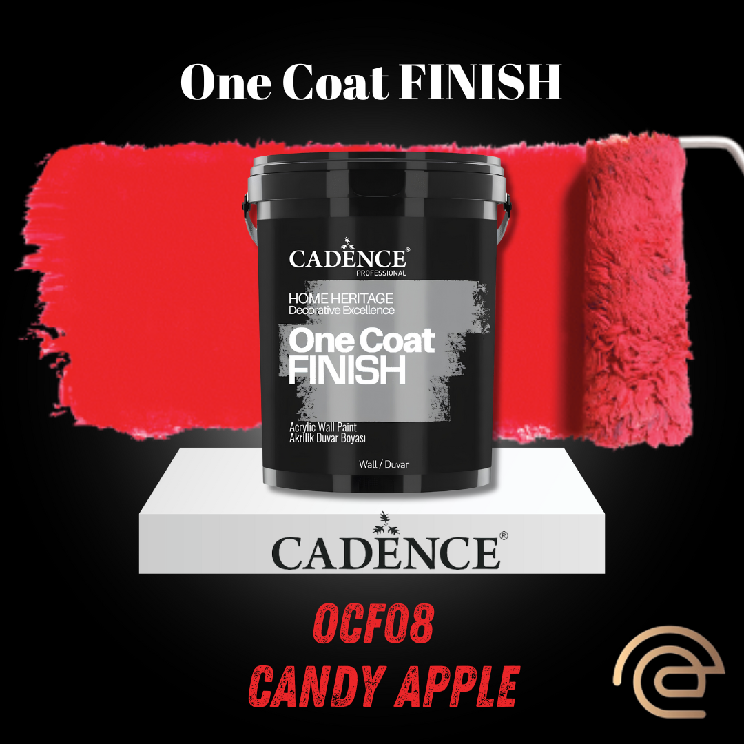 OCF08 Elma Şekeri Akrilik Duvar Boyası - One Coat Finish 2.5LT
