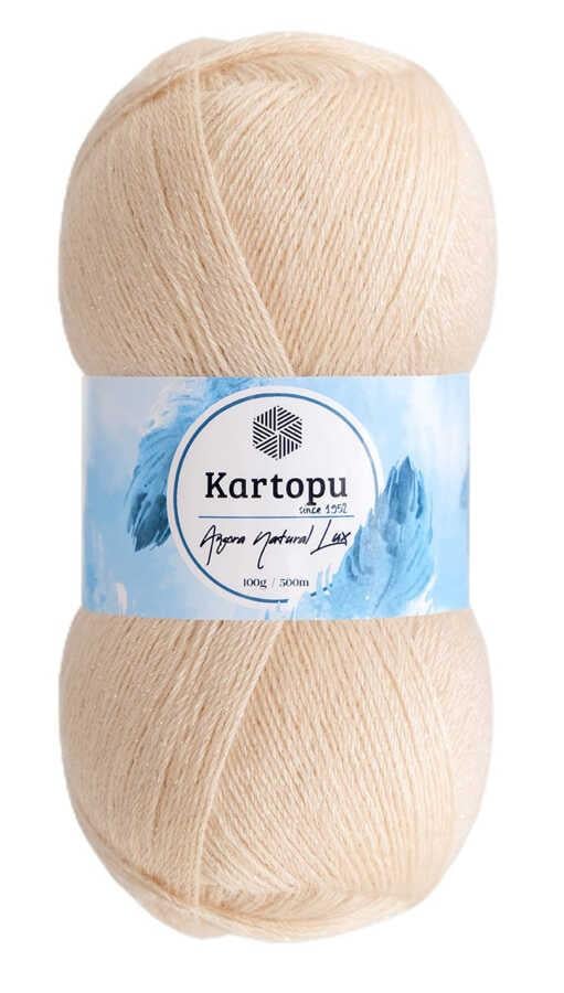 KARTOPU,ANGORA NATURAL LUX K0845 TEN