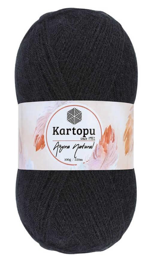 KARTOPU,ANGORA NATURAL K0940 SİYAH