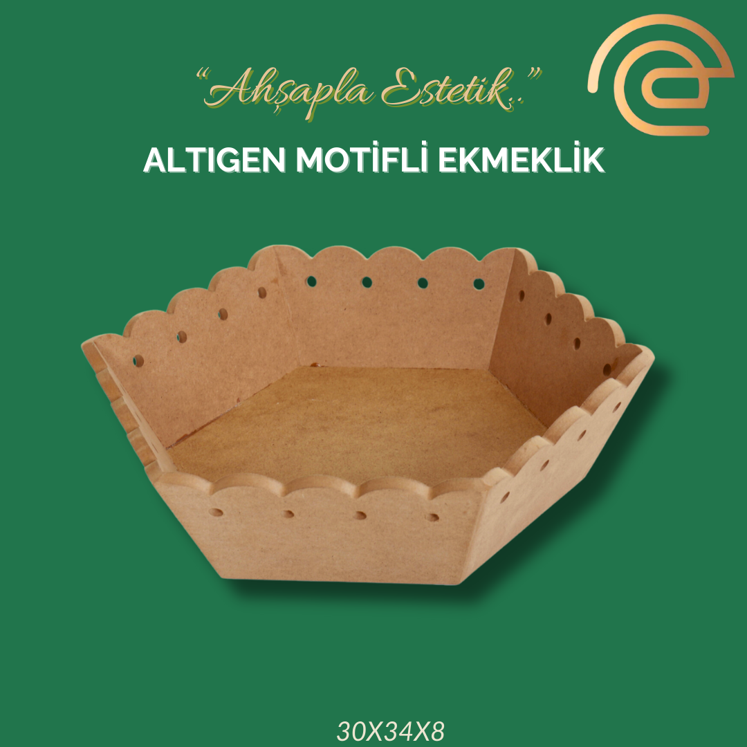 ALTIGEN MOTİFLİ EKMEKLİK