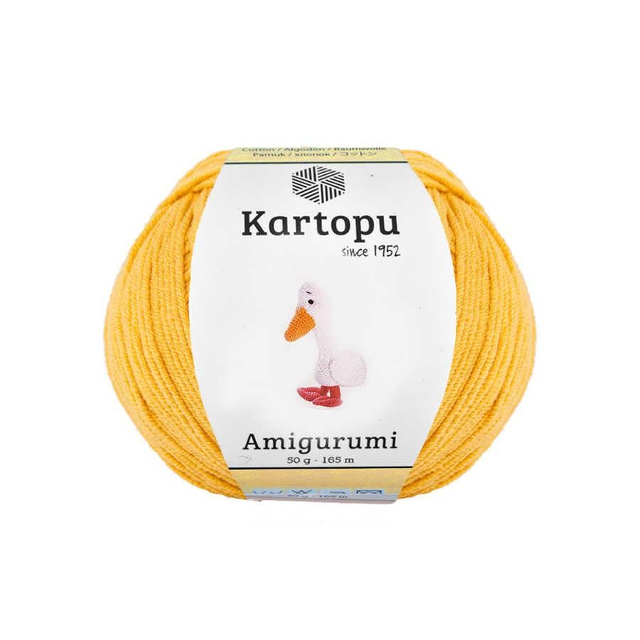 KARTOPU,AMİGURUMİ K0317 MAT KOYU SARI
