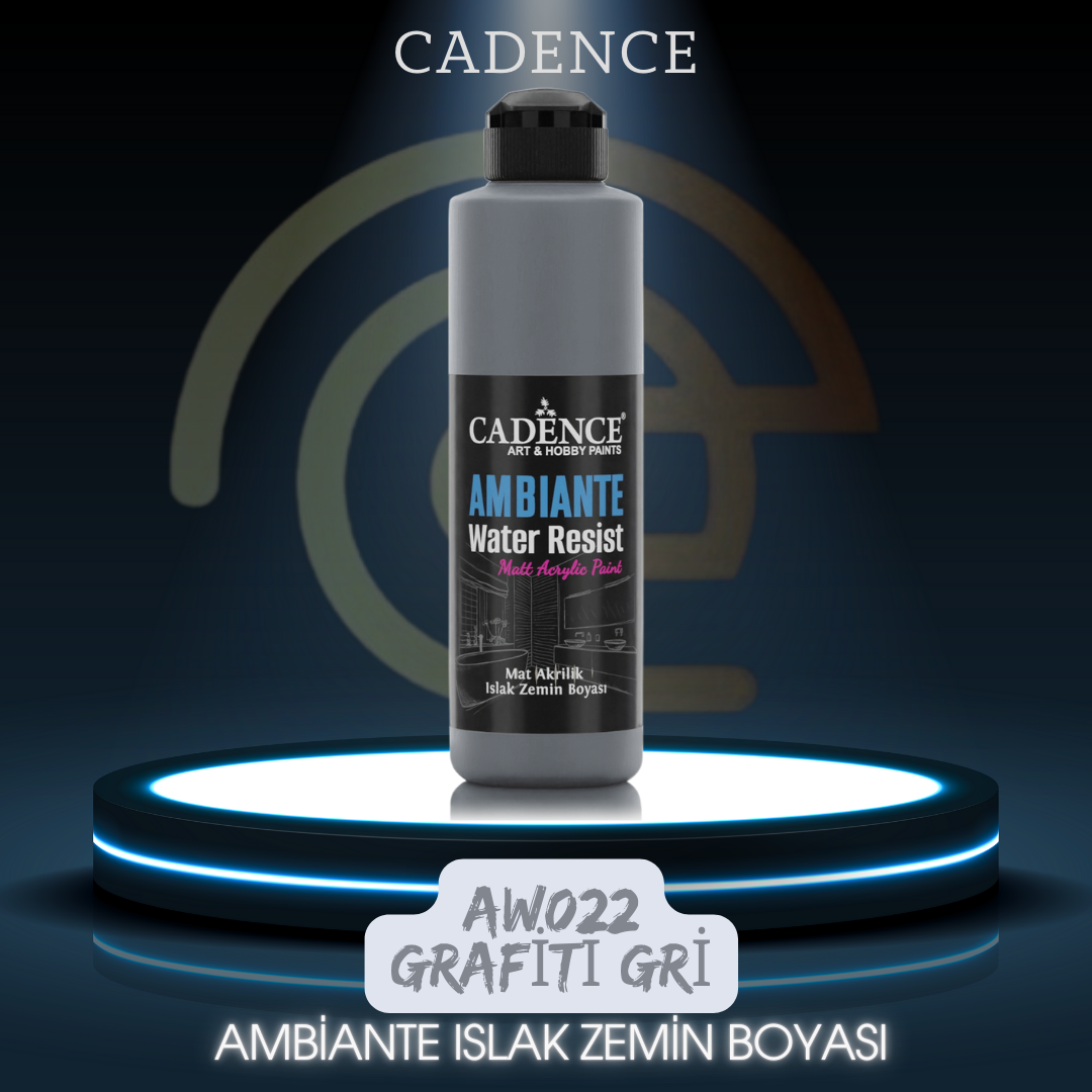 AW22 Grafiti Gri Ambiante Islak Zemin Boyası 250ML + Katalizör 10GR
