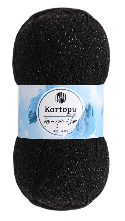 KARTOPU,ANGORA NATURAL LUX K0940 SİYAH