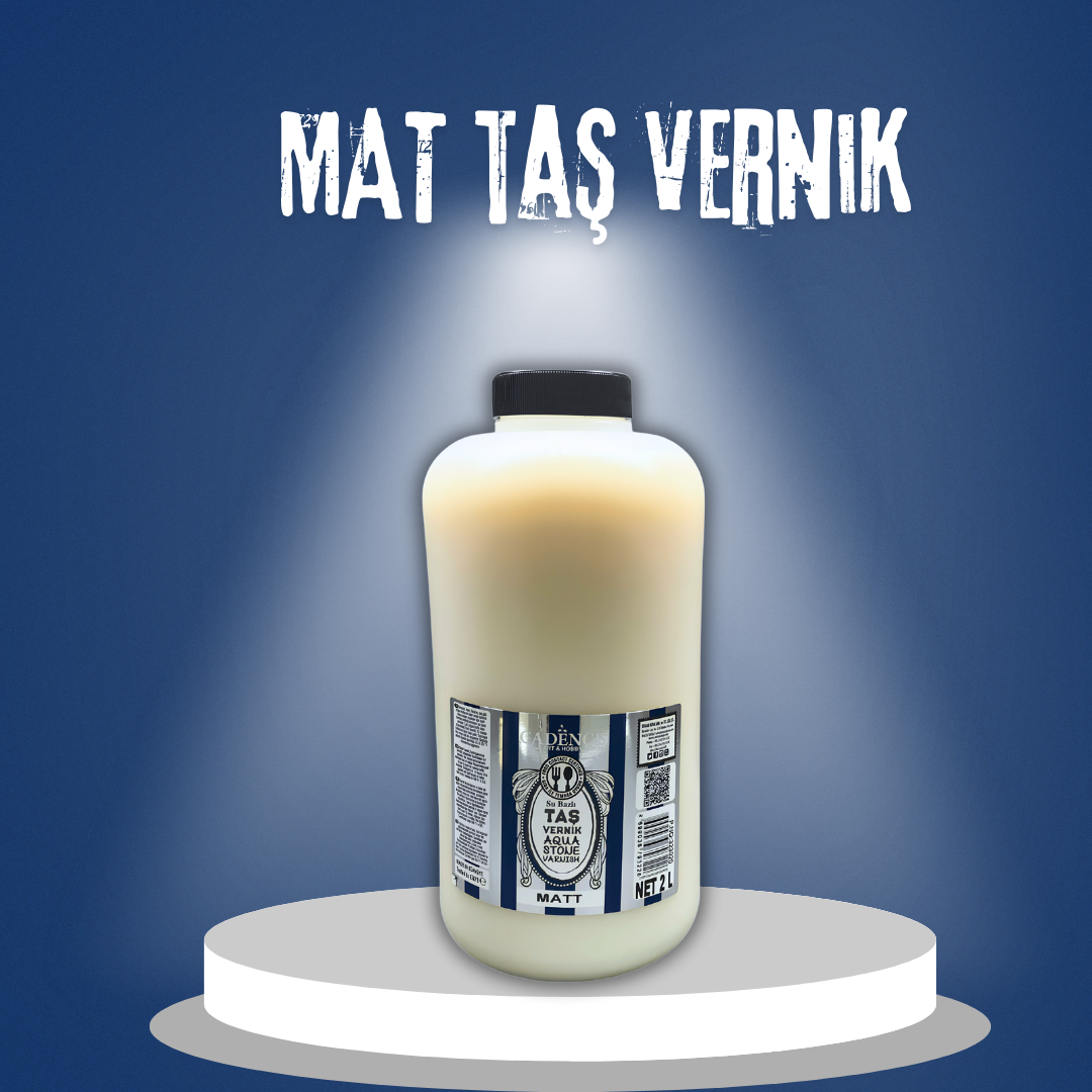 CADENCE 2 LİTRE Mat Taş Vernik