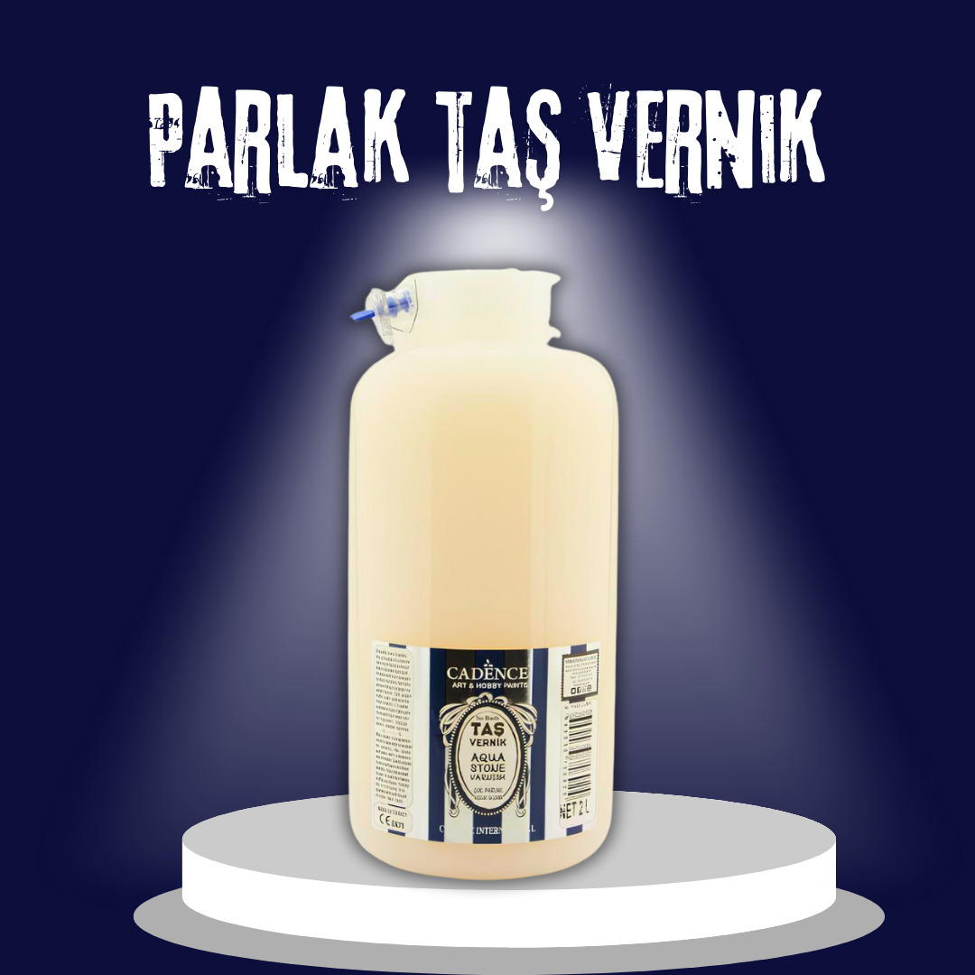 CADENCE 2 LİTRE Parlak Taş Vernik