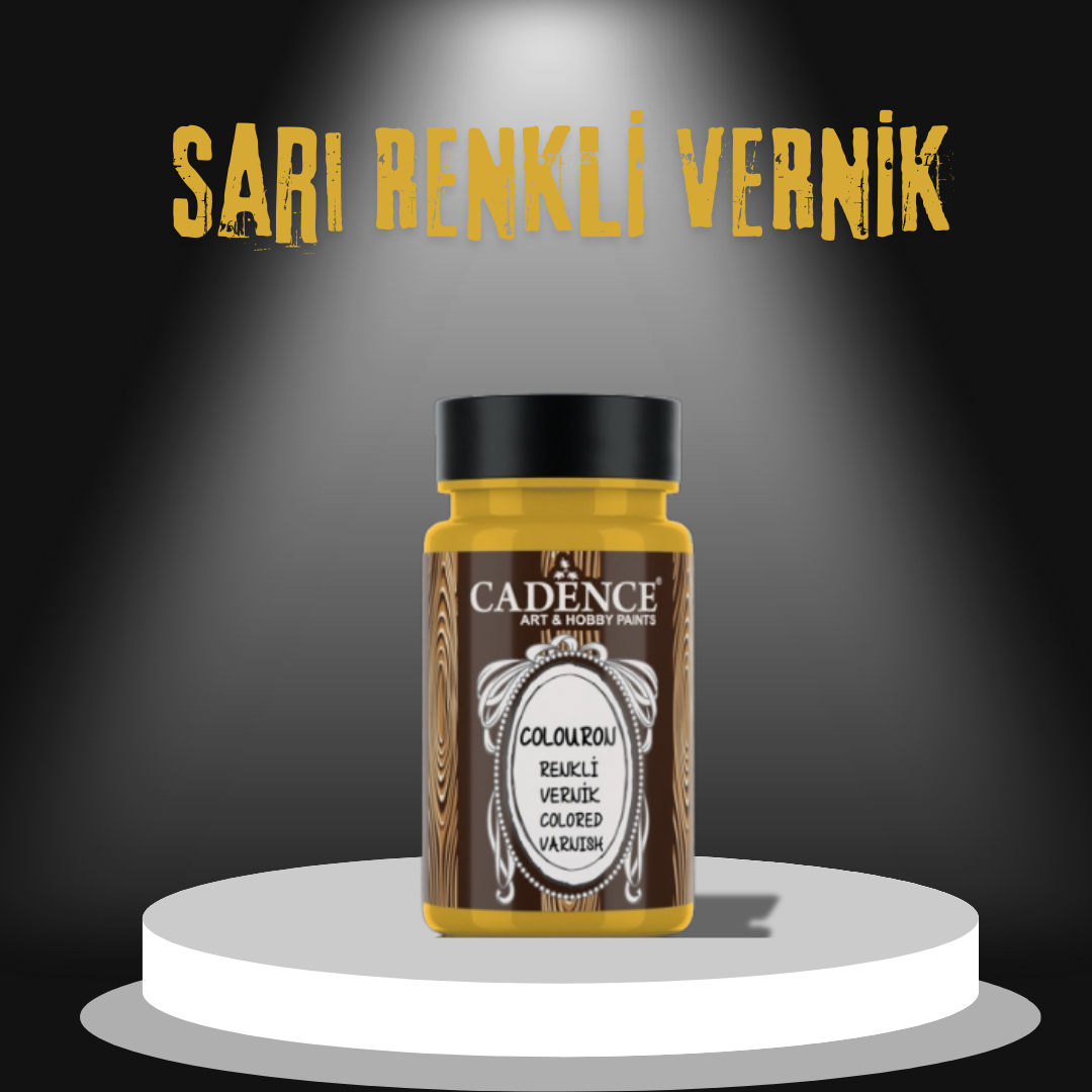 CADENCE CV01 Sarı Renkli Vernik 90ML