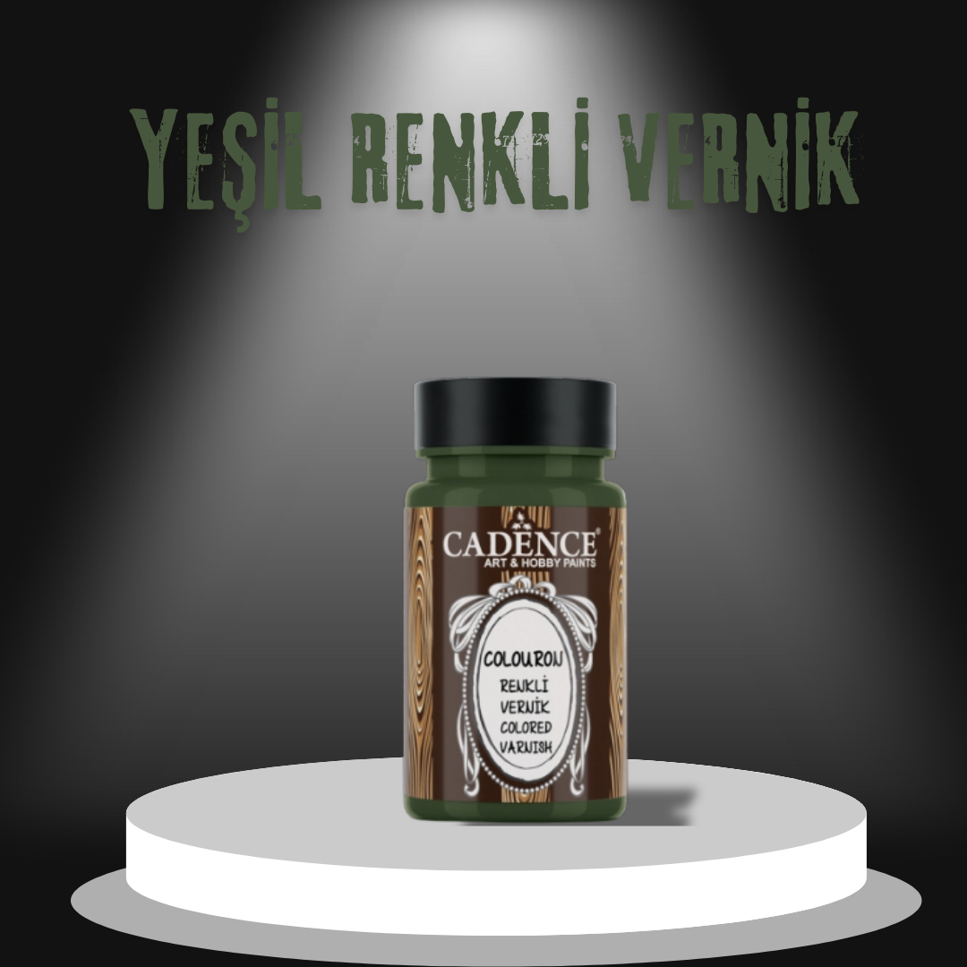 CADENCE CV11 Yeşil Renkli Vernik 90ML