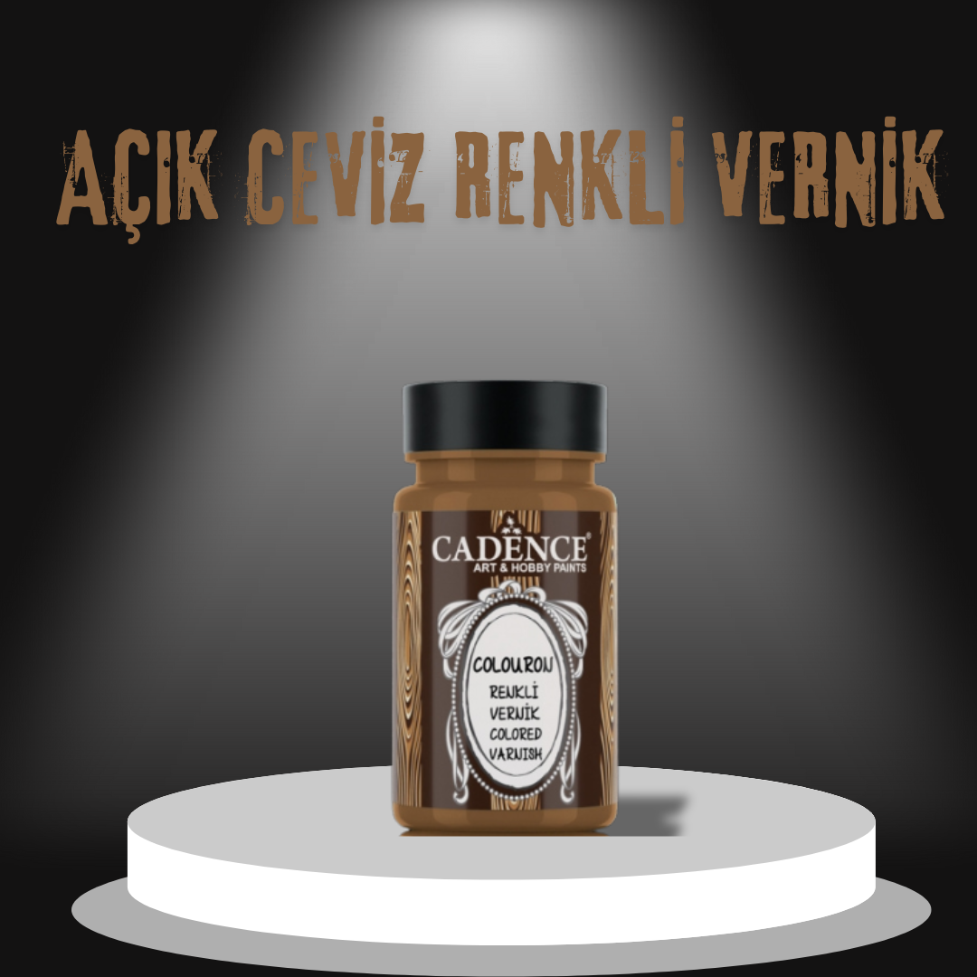 CADENCE CV12 Açık Ceviz Renkli Vernik 90ML