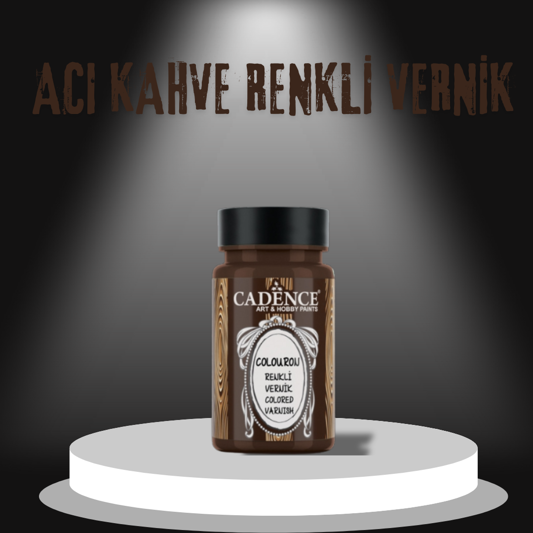 CADENCE CV15 Acı Kahve Renkli Vernik 90ML