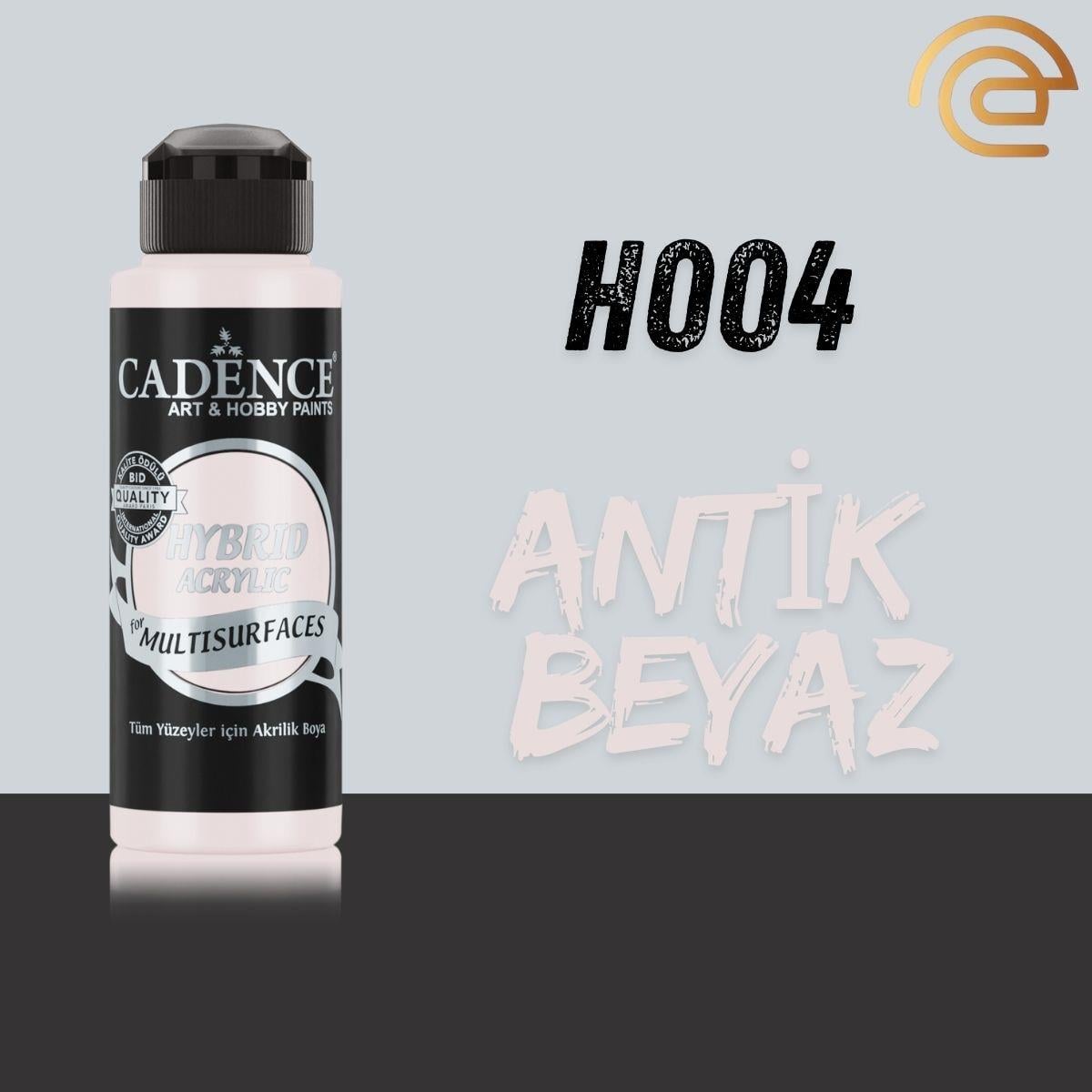 Cadence Hibrit Mulisurface Boya 120 Ml H004 Antik Beyaz