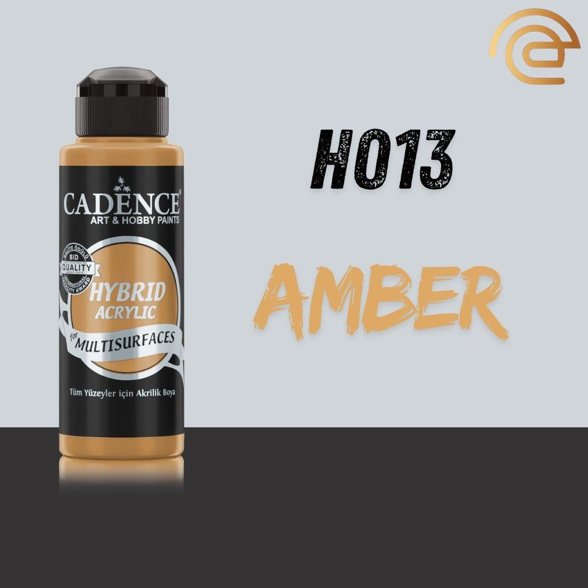 Cadence Hibrit Mulisurface Boya 120 Ml H013 Amber