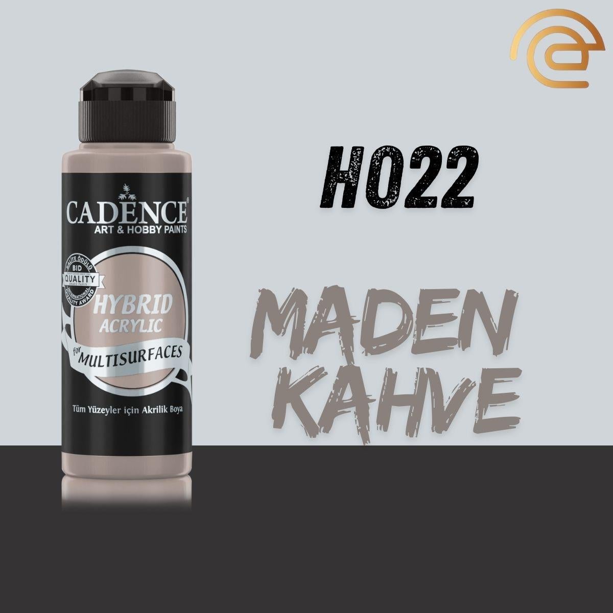 Cadence Hibrit Mulisurface Boya 120 Ml H022 M.Kahve