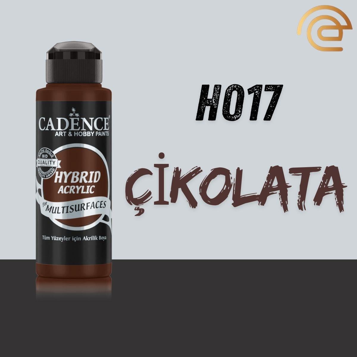 Cadence Hibrit Mulisurface Boya 120 Ml H017 Çikolata